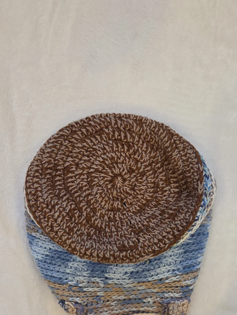 Handmade Knitted Tote Bag